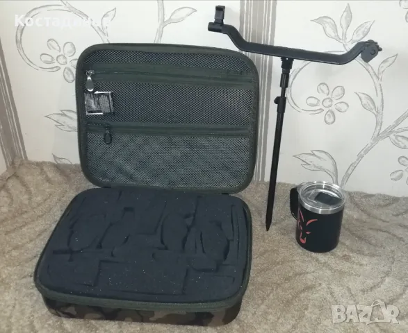 Нови FOX-кутия,стойка за кеп+колче,чаша , снимка 4 - Такъми - 50233036