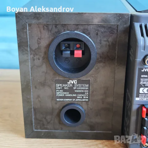 JVC UX-1000 Micro Component System | CD • FM/AM Радио • Дистанционно, снимка 8 - Аудиосистеми - 56011246