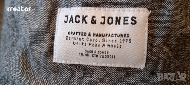 jack jones шапка с права козирка , снимка 2 - Шапки - 39639993