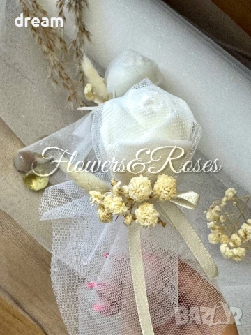 Подаръчета за гости - соеви свещи, снимка 2 - Подаръци за сватба - 50960433