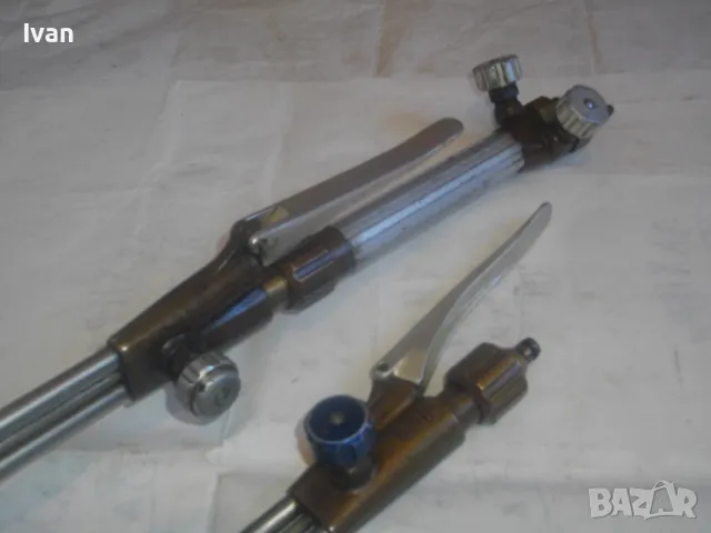 X21 ПРОФЕСИОНАЛЕН ОКСИЖЕНЕН РЕЗАК РЕЗАЧ ГАЗО-КИСЛОРОДНО-АЦЕТИЛЕНОВО РЯЗАНЕ ЗАВАРЯВАНЕ СПОЯВАНЕ 53см, снимка 14 - Други инструменти - 47939282