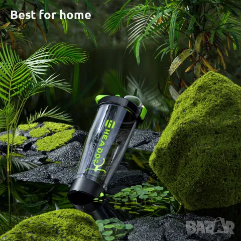 Акумулаторен шейкър- бутилка за протеинов шейкър HeaDot, снимка 7 - Фитнес уреди - 48485951