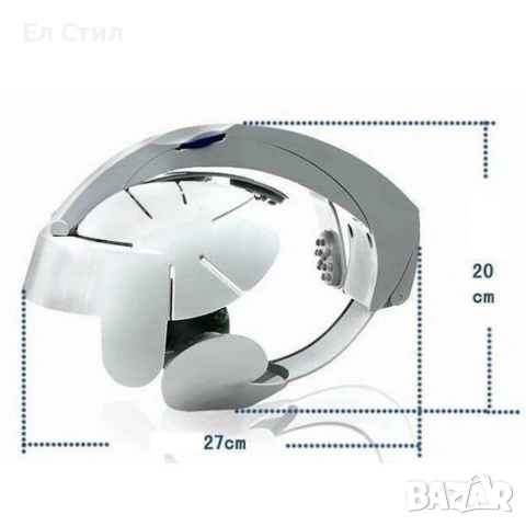 Вибриращ масажор за глава и скалп, снимка 7 - Масажори - 53866702