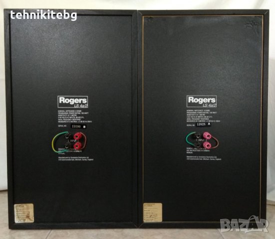 ⭐⭐⭐ ROGERS LS4a/2 ⭐⭐⭐ Легендарни английски тонколони , 2 х 150 вата, снимка 6 - Тонколони - 34697627