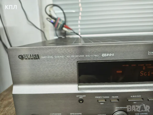 7.1 канален ресивър YAMAHA RX-V 750, снимка 4 - Ресийвъри, усилватели, смесителни пултове - 55947561