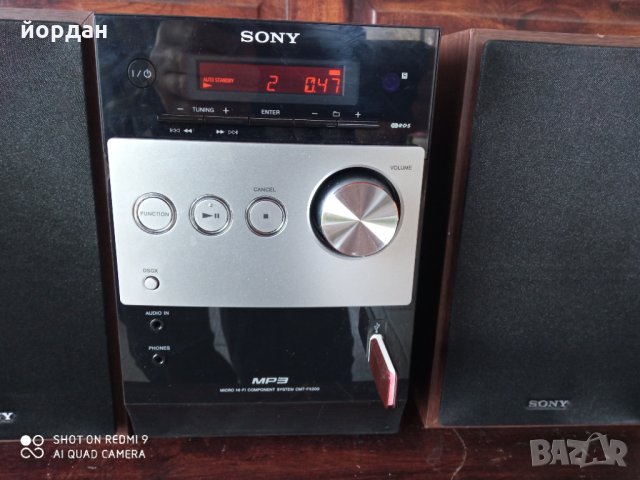 Мини музикална система Sony.USB...аудиосистема., снимка 5 - Аудиосистеми - 35924666
