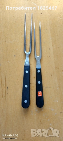 Вилица за месо WUSTHOF solingen , снимка 4 - Прибори за хранене, готвене и сервиране - 53569470