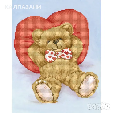 Diamond Dotz Диамантен гоблен Bear 6748 диаманта , снимка 1 - Игри и пъзели - 48993579