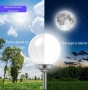 Соларна градинска лампа сфера BONETTI Ø30 см – автоматично осветление без кабели и сметки за ток, снимка 8