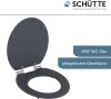 SCHÜTTE SPIRIT тоалетна седалка с soft-close от дърво, снимка 4