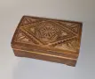 Съветска дървена шкатулка, снимка 1