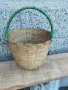 Плетена кошница от ленти дърво изключително здрава, снимка 1 - Декорация за дома - 39435933