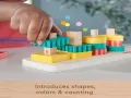 Нова Fisher-Price Montessori дървена играчка за сортиране, 13 части, снимка 3
