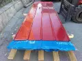 Покривна пластифицирана ламарина TR20x280-1120 RAL3011 L=3.2м в София, снимка 4