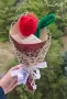 Вечни букети от плетени лалета , снимка 7