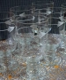 Комплект нежни стъклени чаши, снимка 4