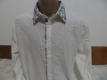 Мъжка риза лен и памук, снимка 1 - Ризи - 44573146