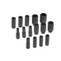 Ударни вложки дълбоки 1/2” Шестостен 10-32мм 15 части RockForce , снимка 4