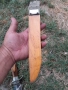Красив и Атрактивен нож ръчна изработка и дървена кания , снимка 11