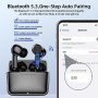 Нови iBesi HiFi Безжични слушалки Bluetooth 5.3, 50ч живот на батерията Водоустойчиви Подарък, снимка 3