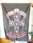 Guns N' Roses Appetite for destruction Гънс енд Роузес знаме рок музика Апетит за разрушение, снимка 1 - Декорация за дома - 41318678
