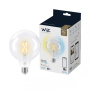Смарт крушка LED vintage WiZ Filament Whites, Wi-Fi, G125, E27, 6.7W (60W), 806 лумена, Регулируема 