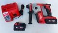 Milwaukee M18 BH - Акумулаторен перфоратор 2x18V 4.0Ah отличен!, снимка 2