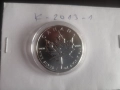 СРЕБРО 1 OZ КАНАДСКИ КЛЕНОВ ЛИСТ 2013 1 УНЦИЯ , снимка 1