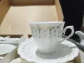 български костен порцелан Бонония сервиз за чай кафе , снимка 11