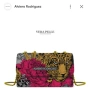 дамска чанта Alviero Rodriguez Borsa Madame Floral Leopard, снимка 1