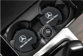 Силиконова anti-slip подложка за чаши за автомобил Mercedes - неплъзгъща се, 7см диаметър, снимка 2