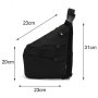 Тактическа чанта за през рамо Defender, Черен цвят, снимка 3