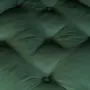 vidaXL Модулен диван зелен 70x70x36 плат, снимка 9