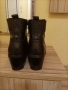 Черни дамски боти от естествена кожа , снимка 3