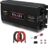 LVYUAN инвертор на напрежение 12-230 V, 1500 W/ 3000 W пиков, модифицирана синусоида, снимка 1