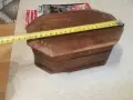 РЪЧНО ИЗРАБОТЕНА ДЪРВЕНА КУТИЯ СЪС ЗЛАТНИ ИНКРУСТАЦИИ 3108261850L4, снимка 11