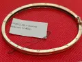 Златна дамска гривна 11.46гр-14к, снимка 2