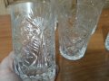 Руски кристални чаши с гарафа , снимка 5