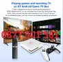 !Нова G7 Android 40,000 игри 15000 канала 14 Игрова конзола и tv box в едно Plus Gaming TV Box , снимка 1