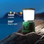 Осветление EVER 1000 Lumen LED Camp Lantern, Акумулаторна, 4400mAh Power Bank, снимка 2