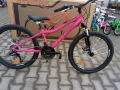 CROSS Алуминиев велосипед 24" SPEEDSTER girl 2db розов, снимка 2
