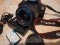 Фотоапарат Canon 4000D с обектив 18-55мм 1:3,5-5,6 III, снимка 1