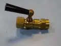манометров щепселен кран G1/2 DIN 16261 PN25 месинг, снимка 4