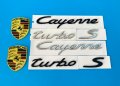 Porsche надпис, емблема, бадж, порше, Cayenne, panamera, turbo s, снимка 1