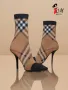 Burberry дамски боти на ток , снимка 3