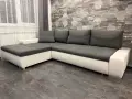 Разтягащ се диван 265 см широчина с извънредните 220/160 за функция сън и функция релакс. , снимка 4