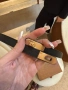 Hermes колан естествена кожа в кутия, снимка 6