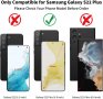  Нов Удароустойчив калъф за телефон с джоб за карти Samsung S22+ Самсунг, снимка 7