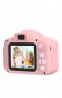 Дигитален детски фотоапарат мини фото камера за снимки и видео в Син и розов цвят, снимка 1 - Фотоапарати - 39579552