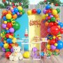 Нов Комплект за арка 120 броя балони Парти Рожден Ден Събитие Моминско парти Украса, снимка 1 - Други - 42248493